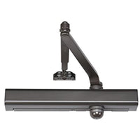 Norton Door Controls 8301 x 690 8300 Series Door Closer, Cast Aluminum Body, Adjustable Size 1-6, Delayed Action, Half Cover Tri-Styled Pack, Dark Bronze Finish