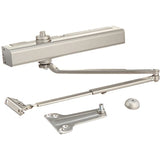 Norton Door Controls 8301 x 689 8300 Series Door Closer, Cast Aluminum Body, Adjustable Size 1-6, Half Cover Tri-Styled Pack, Aluminum Finish