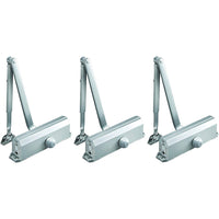 NORTON DOOR CONTROLS 1601-689 Norton Adjustable Streamline Door Closers #1601 Aluminum, Adjustable Size 3 Through 6