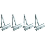 NORTON DOOR CONTROLS 1601-689 Norton Adjustable Streamline Door Closers #1601 Aluminum, Adjustable Size 3 Through 6